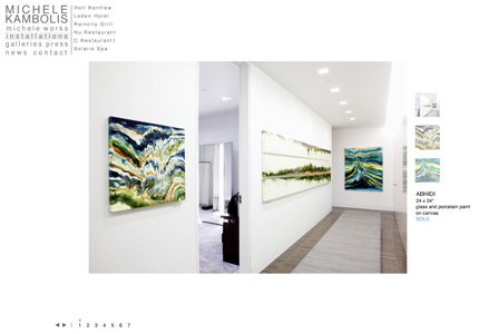 Vancouver artist Flash website