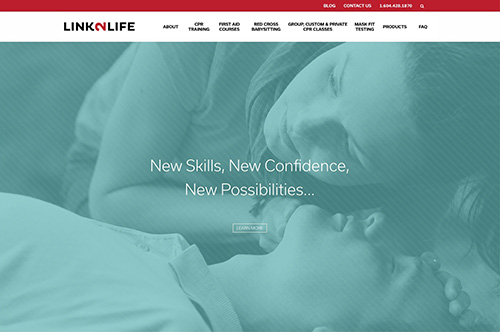 link2life.ca - website collaberation with Kennedy Anderson Creative Group